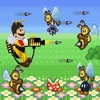 Play Mario Bee Defense