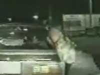 Stumbling Drunk Smashes his Face 